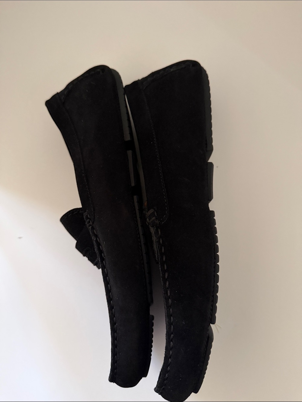Aquatalia Men's Brandon Suede Driving Style Loafer Weatherproof - Picture 3 of 4